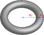 Torus-Dimensionen